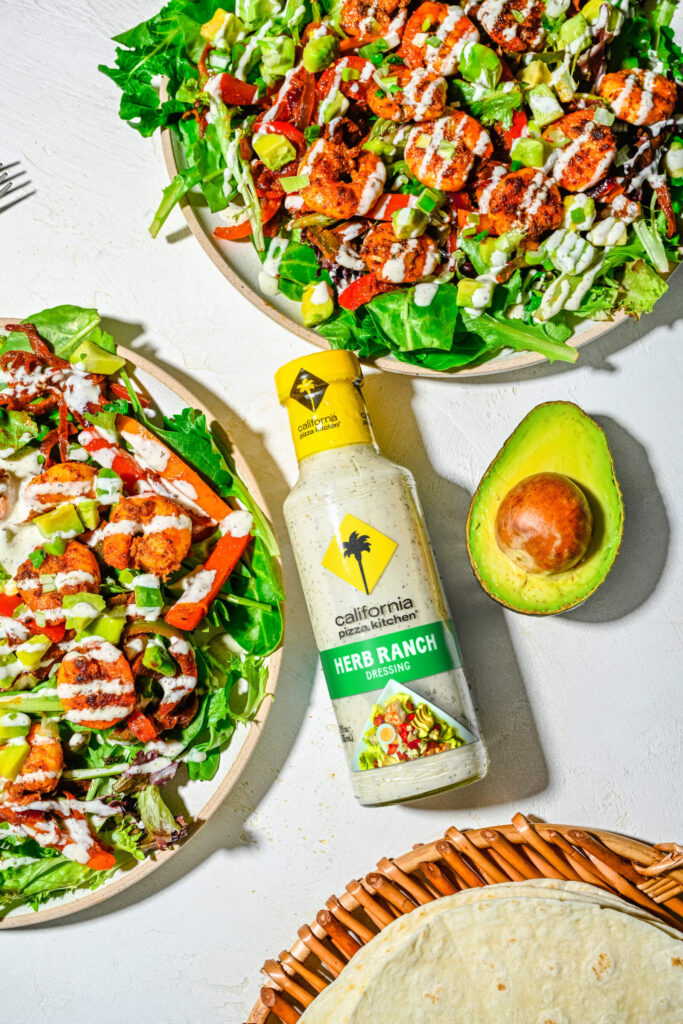 Shrimp Fajita Salad Recipe - California Pizza Kitchen Ranch